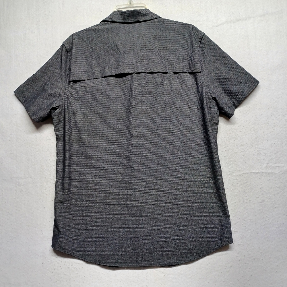 01.Algo Performance Short Sleeve Button Up Shirt … - image 2